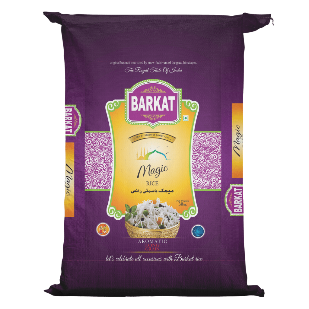 barkat magic aromatic long grain basmati rice