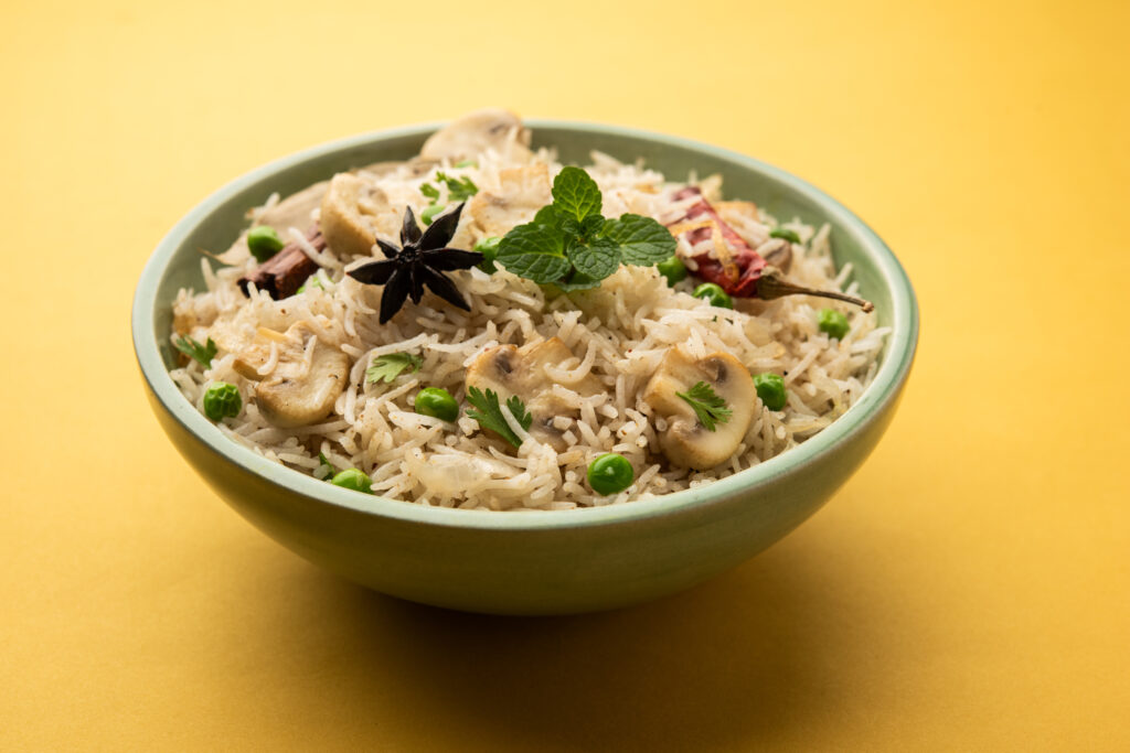 Mushroom pulao
