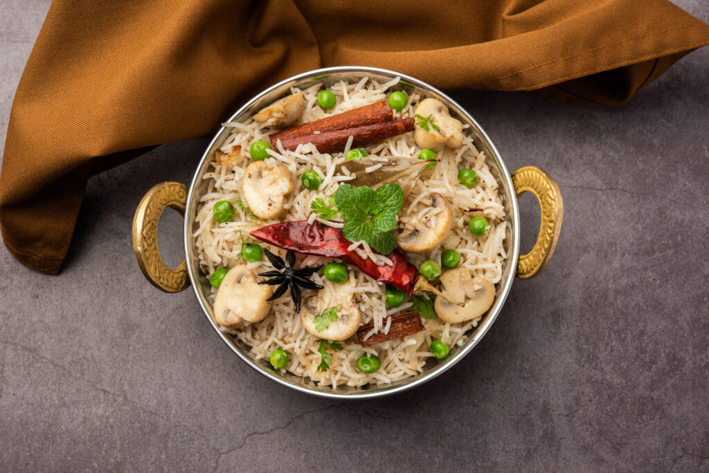 Mushroom pulao