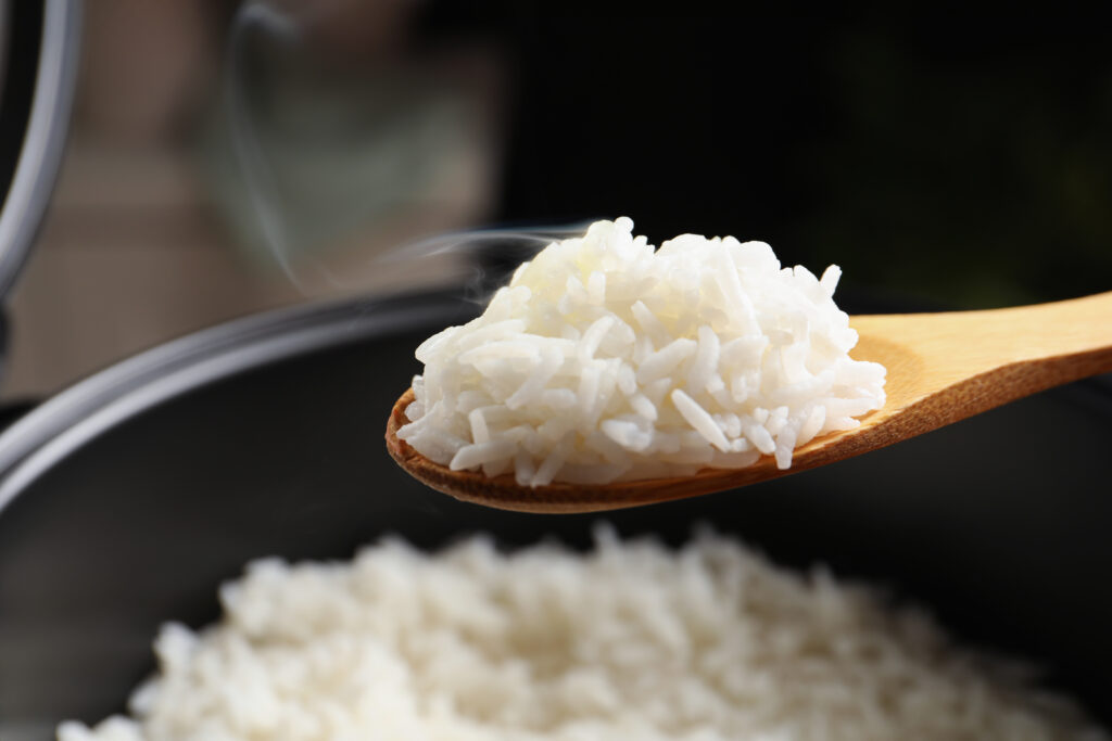Cooked rice